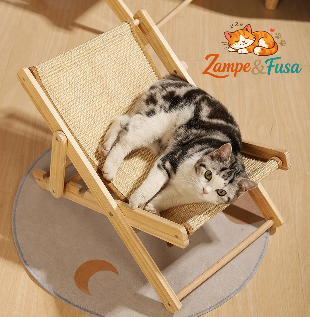 Amaca Tiragraffi™️ Relax per Gatti