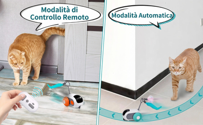 Pet Run Car™️ - Giocattolo per gatto telecomandato intelligente