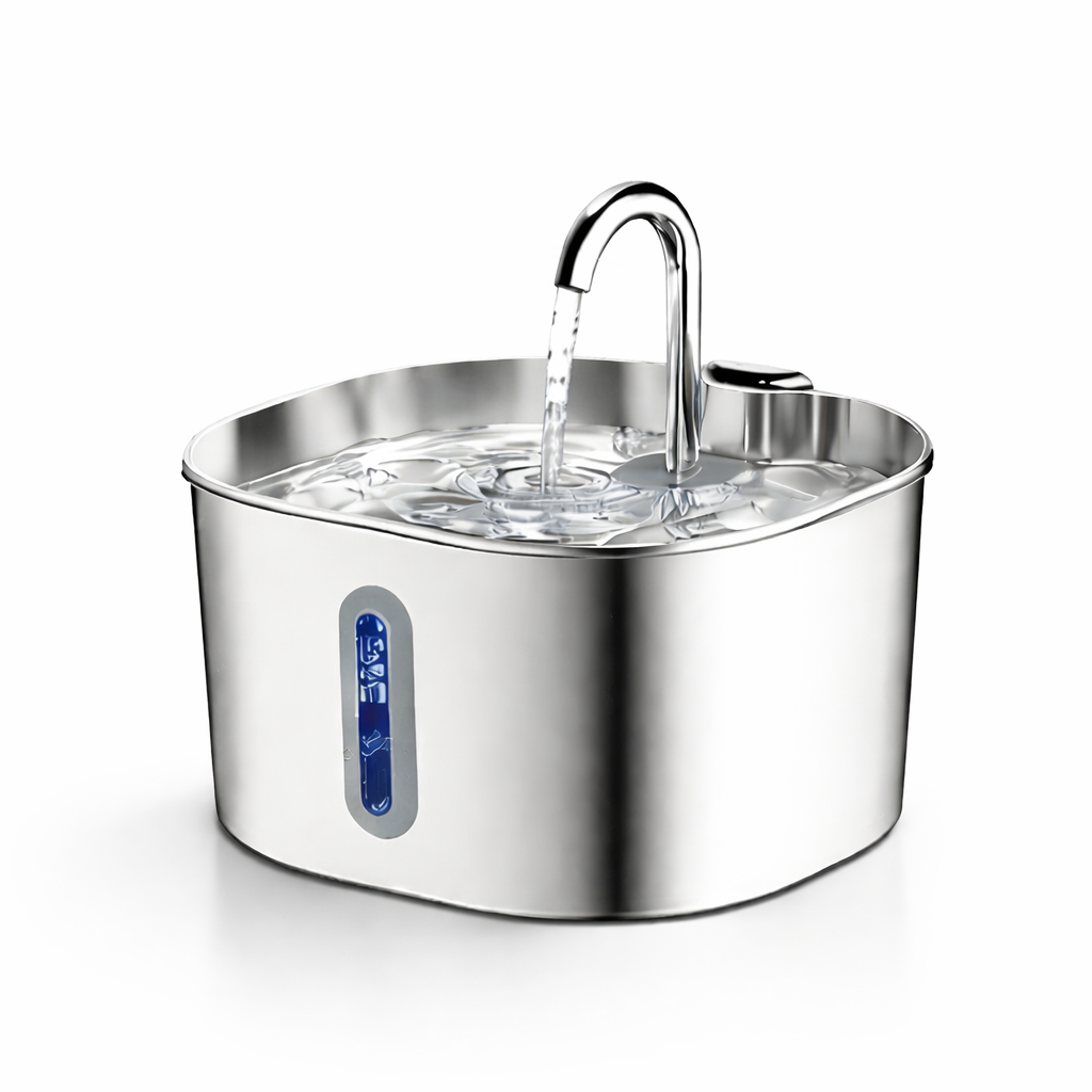 New Fontana automatica™️ per gatti da 2,2 litri in accaio inox