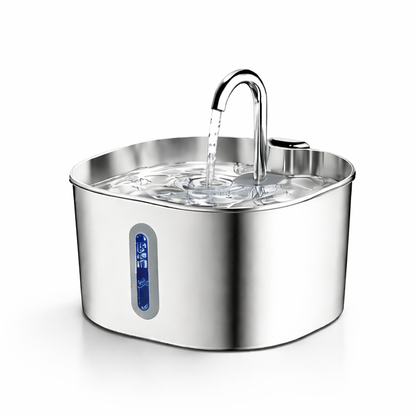 New Fontana automatica™️ per gatti da 2,2 litri in accaio inox