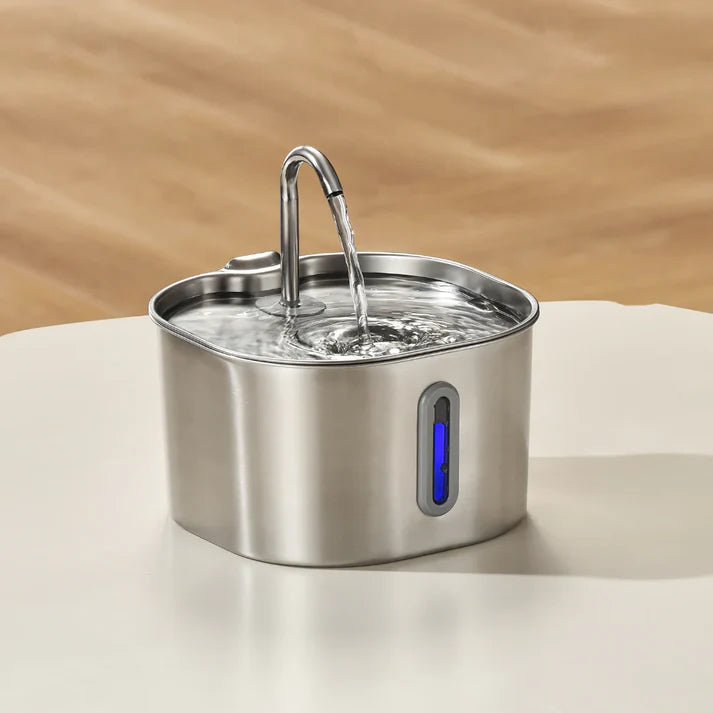 New Fontana automatica™️ per gatti da 2,2 litri in accaio inox