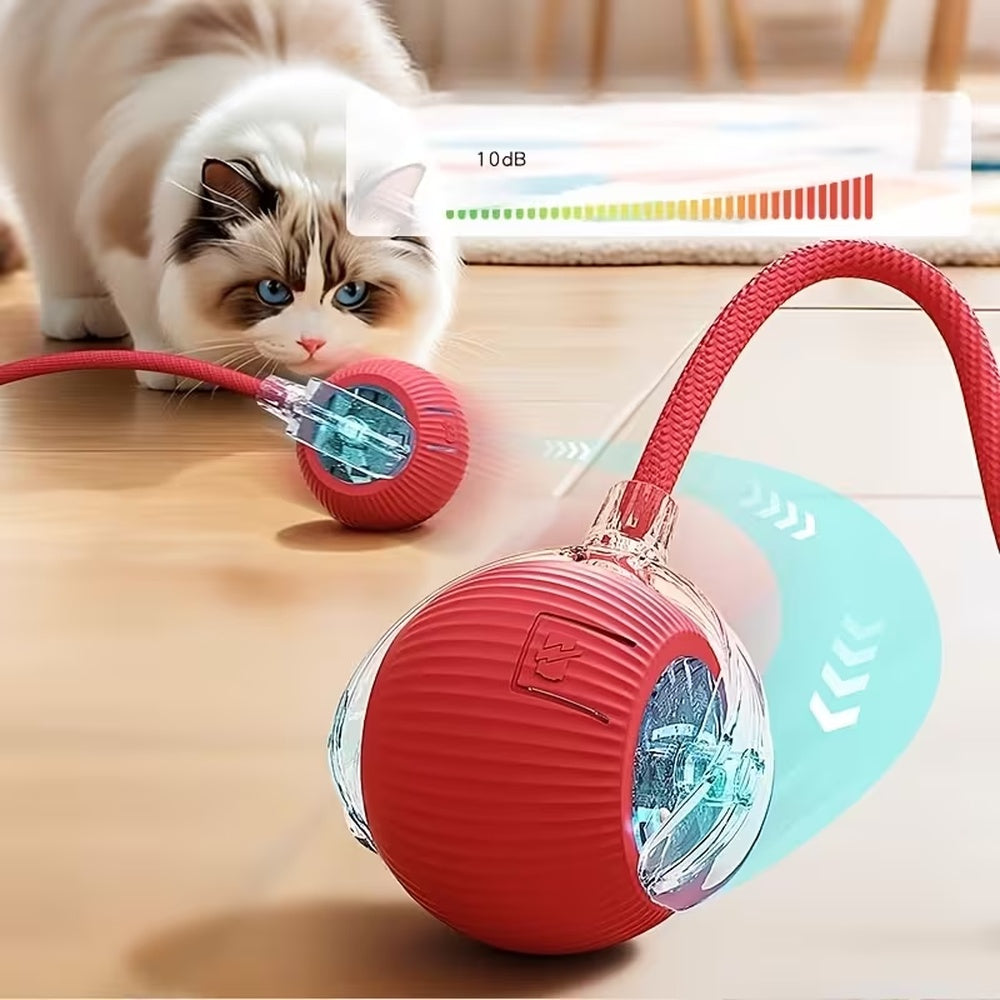 CatTurbo Ball™️ Pallina Interattiva con Coda Acrobatica