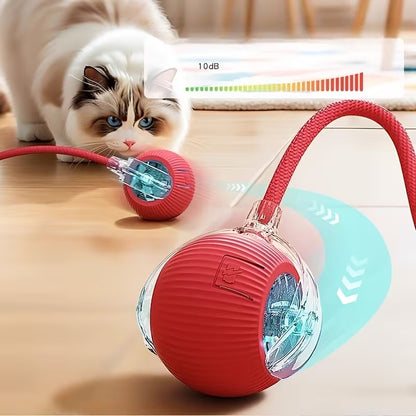 CatTurbo Ball™️ Pallina Interattiva con Coda Acrobatica