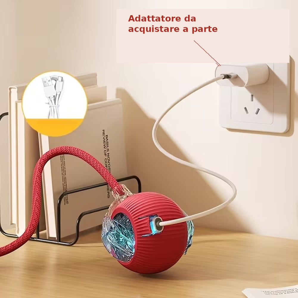 CatTurbo Ball™️ Pallina Interattiva con Coda Acrobatica
