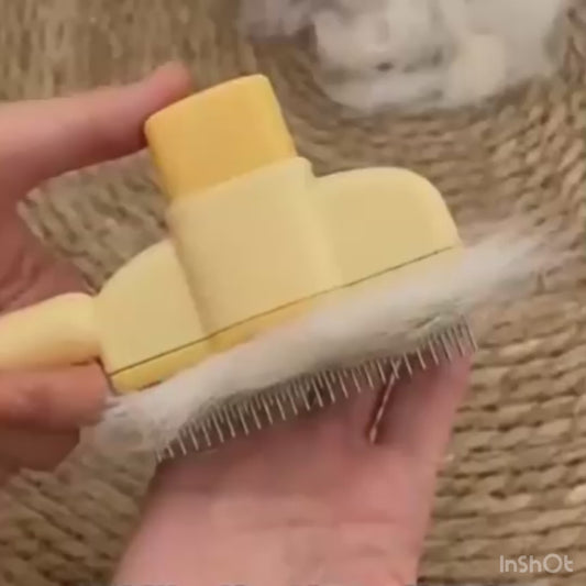 PeloStop™️ - Spazzola Autopulente Cani e Gatti: Addio Peli in 1 Click